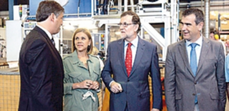 Rajoy afirma que volverá a centrar la campaña electoral en la economía 1 El presidente del Gobierno en funciones