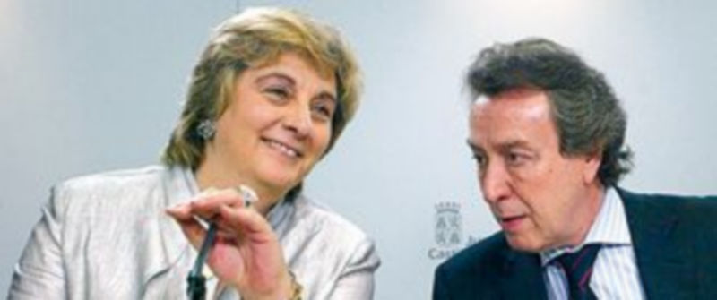 María Jesús Ruiz y José Antonio de Santiago-Juárez