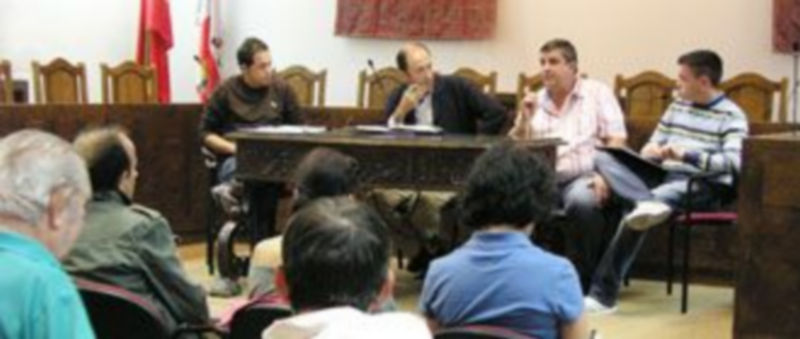 Un momento del desarrollo del VII Foro de los Encierros en el Ayuntamiento de Cuéllar. / Gabriel Gómez