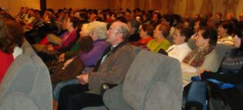 Un momento de la clausura del programa en el Ayuntamiento de San Ildefonso. /EL ADELANTADO
