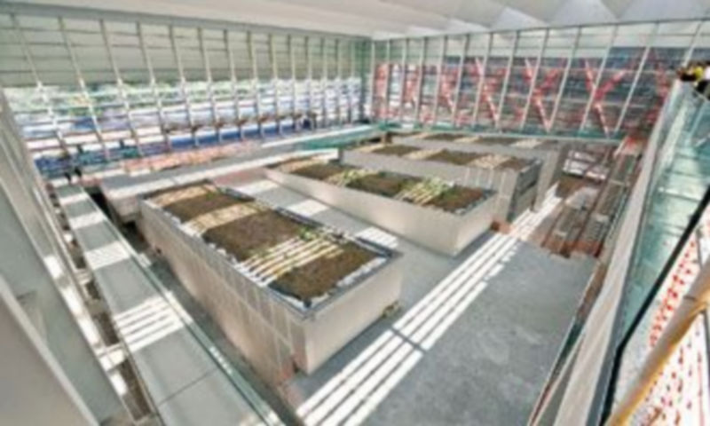 Vista general del interior del Museo de la Evolución Humana