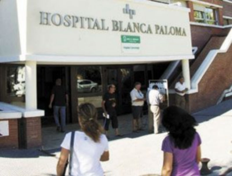 Hospital onubense Blanca Paloma.