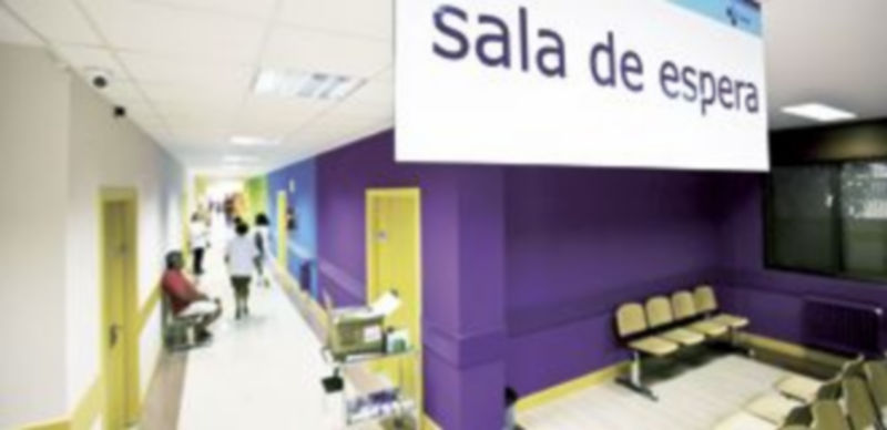 Sala de espera de uno de los centros médicos de la Comunidad. / Alberto Rodrigo