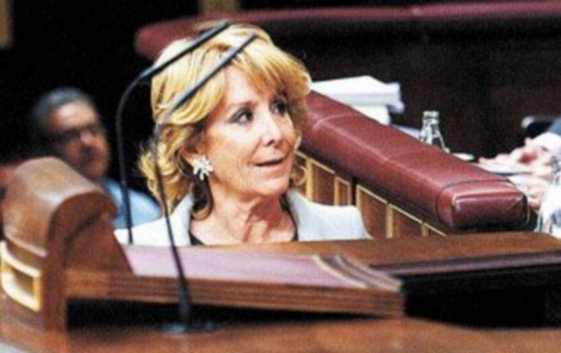 La presidenta madrileña