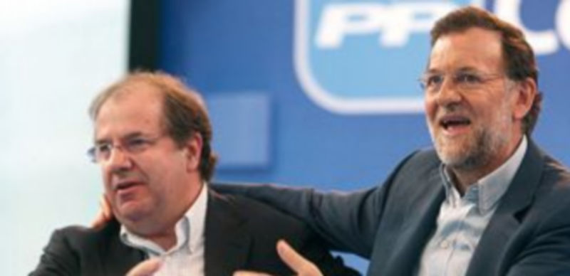 Juan Vicente Herrera y Mariano Rajoy