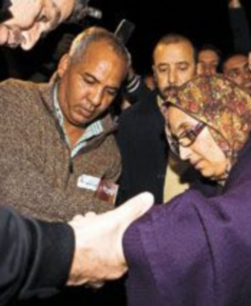 El estado de salud de Aminatu Haidar está empeorando debido a la huelga de hambre. /EFE