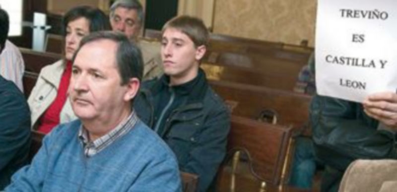 El alcalde de Condado de Treviño