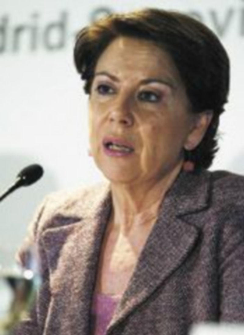 Álvarez fue exconsejera de Economía en la Junta de Andalucía. / Ical