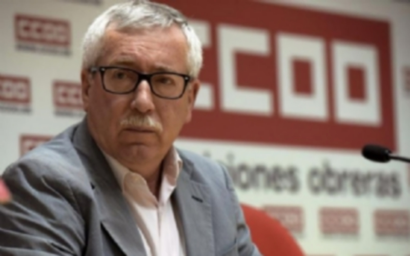 El secretario general de Comisiones Obreras