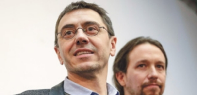 El cofundador del partido político de Podemos