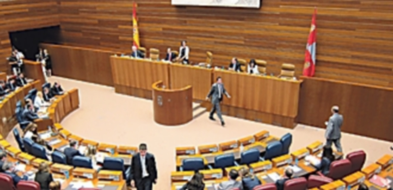 El pleno de las Cortes de Castilla y León aprobó las cuentas del próximo año