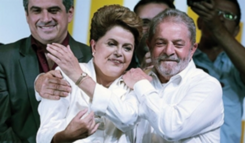 Lula y Rousseff durante la última campaña electoral brasileña. / Europa Press