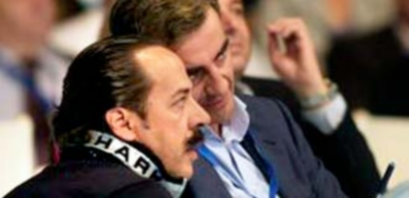 El Bigotes y Ricardo Costa en un acto del Partido Popular valenciano. / Europa press