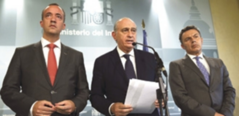 Fernández Díaz eleva al cuarto nivel la alerta de ataque terrorista tras los últimos ataques internacionales. / Efe