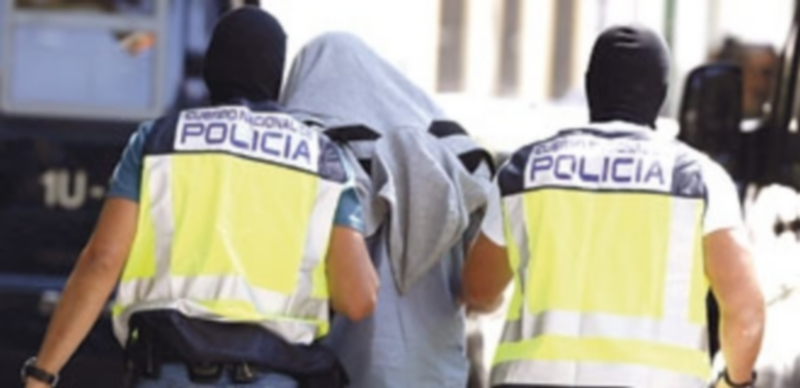 La detención de un presunto yihadista en España volvió a activar la alarma. / Efe