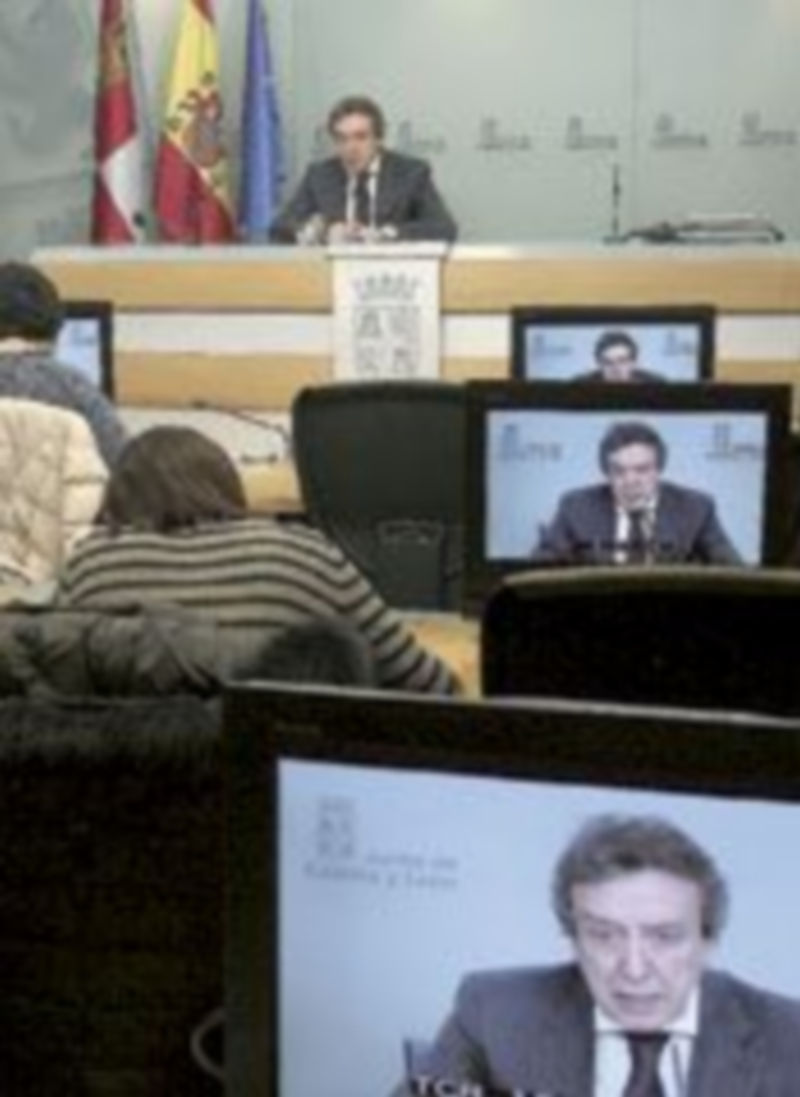 El consejero de la Presidencia y portavoz