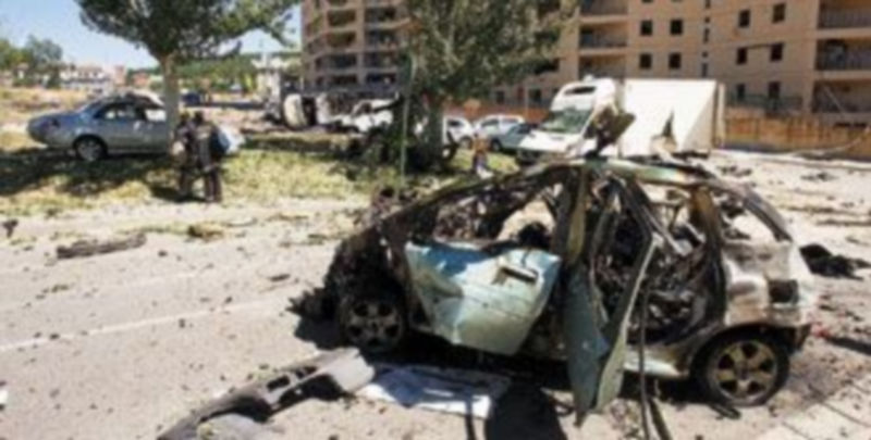 La explosión de la furgoneta