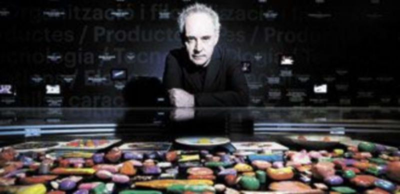 El bulli exhibe sus recuerdos 1 El prestigioso chef español