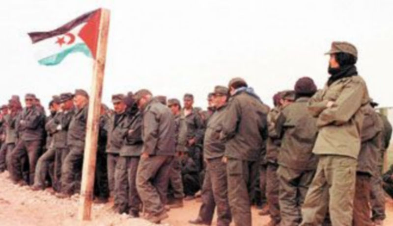 Soldados marroquíes a punto de ser liberados por el Frente Polisario