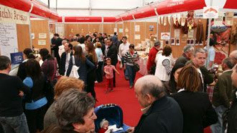 La carpa de Tierra de Sabor se instalará en el recinto ferial junto a las del resto de sectores. / Gabriel Gómez