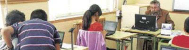 Alumnos del Colegio Público Miguel de Cervantes de Valladolid. / Ical