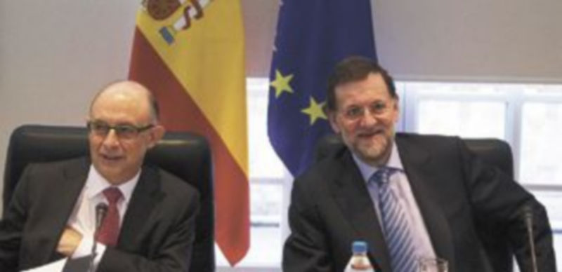 El ministro Cristóbal Montoro es uno de los máximos exponente de la concepción de Estado que tiene el presidente Mariano Rajoy en mente. / Europa Press.