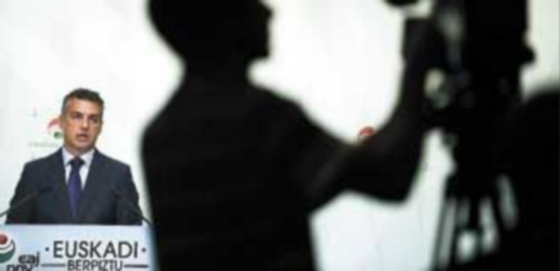 El presidente de los nacionalistas vascos