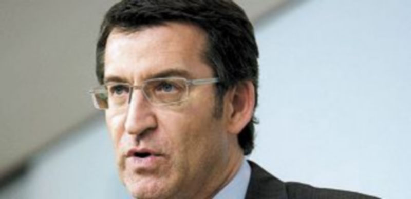 Alberto Núñez Feijóo presumió de estar saneando su comunidad. / Europa Press