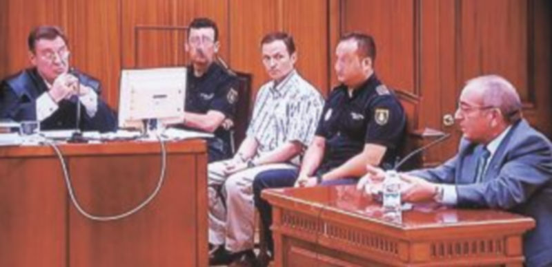 Serafín Castro presta declaración ante el tribunal que juzga a Bretón en Córdoba. / Fotopress