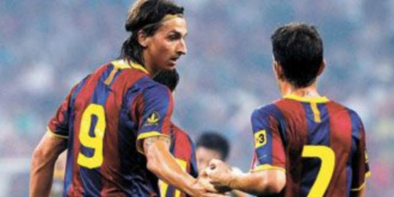 Zlatan Ibrahimovic anotó el último tanto del conjunto de Pep Guardiola. / David Gray (Reuters)