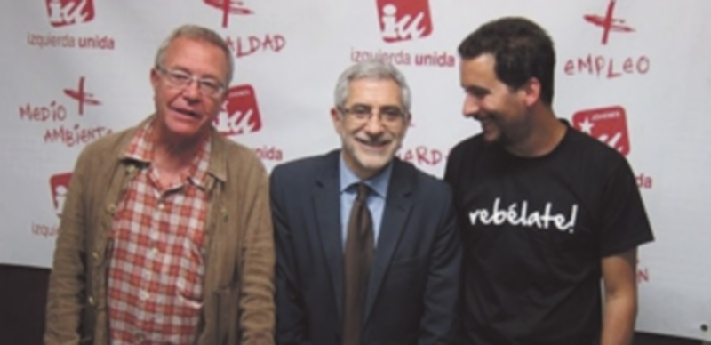 Gaspar Llamazares aboga por una “política de izquierdas” contra la Troika 1 Llamazares