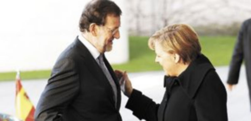 El presidente del Gobierno obtuvo el apoyo de Merkel