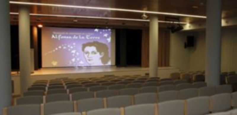 La sala Alfonsa de la Torre acogerá las proyecciones./Gabriel Gómez