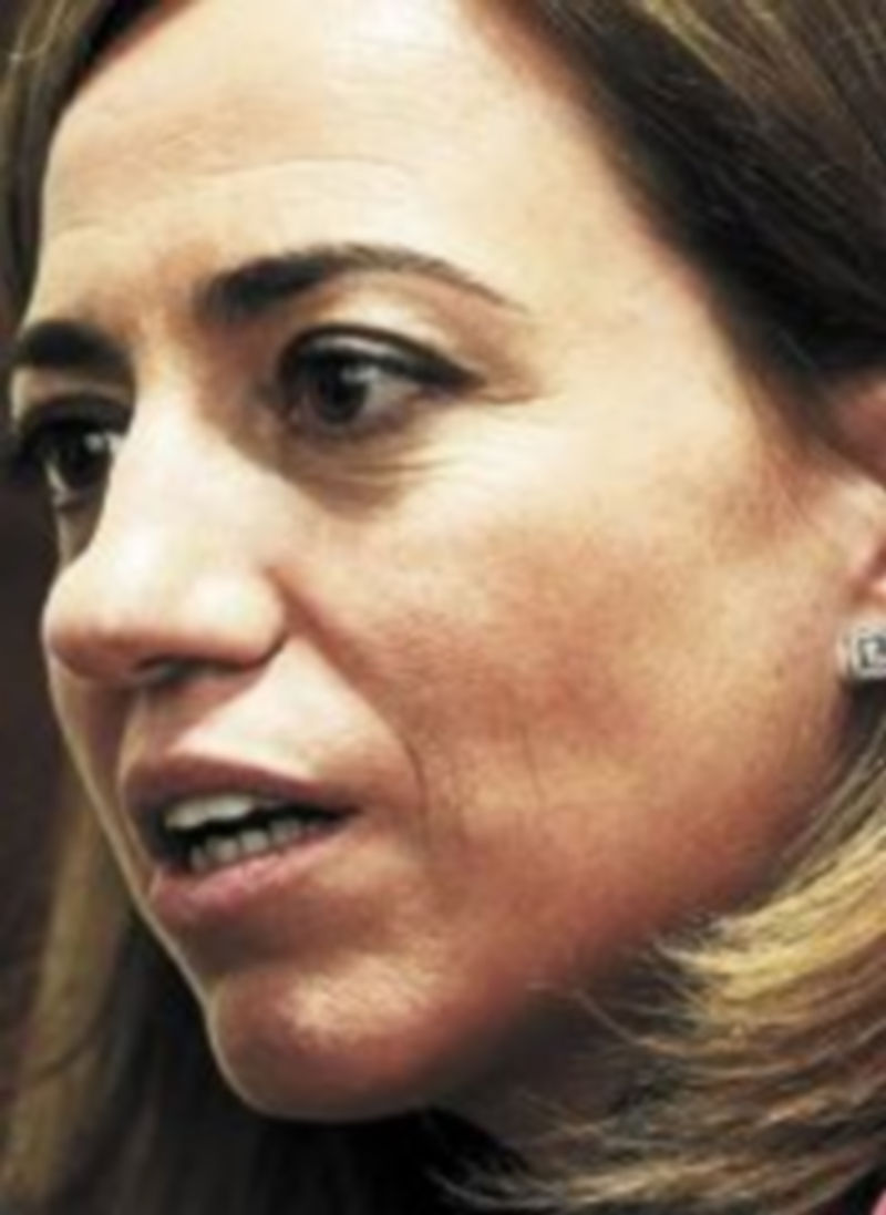 La dirigente de Esplugas de Llobregat puede ver cercenadas sus opciones de ser cabeza de lista en las próximas elecciones generales. / Europa Press