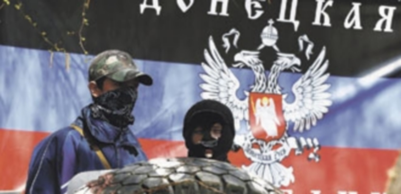 Los separatistas han levantado barricadas en numerosos edificios situados en localidades de la zona oriental de la exrepública soviética. / Reuters