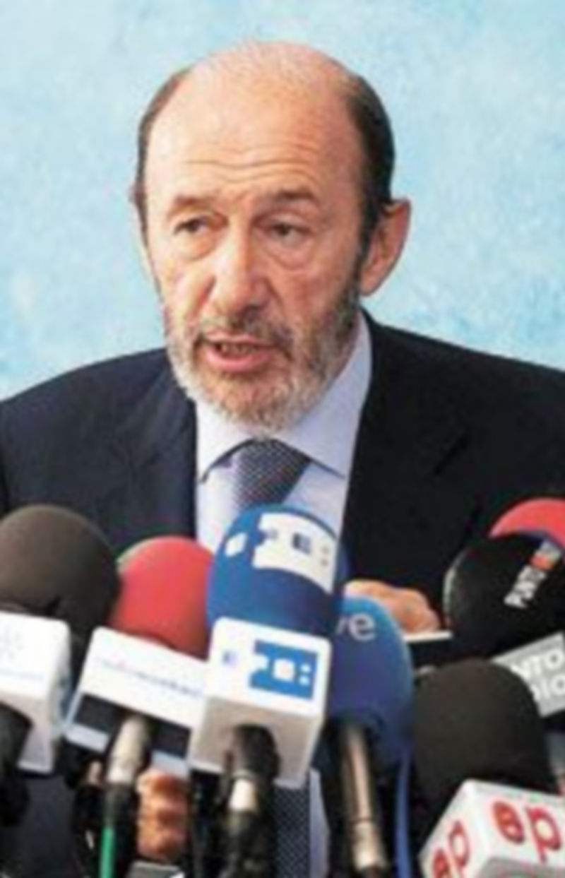 Alfredo Pérez Rubalcaba.