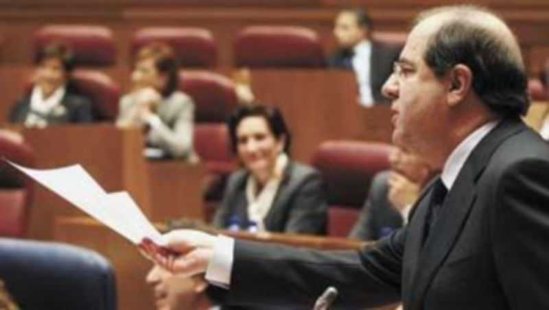 La portavoz socialista en las Cortes