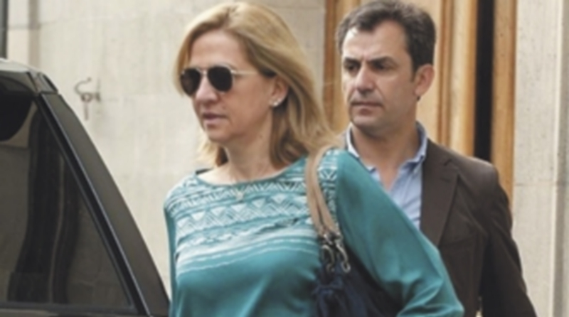 Las actuaciones empresariales de Iñaki Urdangarín han puesto en el punto de mira de la Justicia a la Infanta Cristina . / E.P.