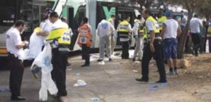 Uno de los ataques fue perpetrado en un autobús