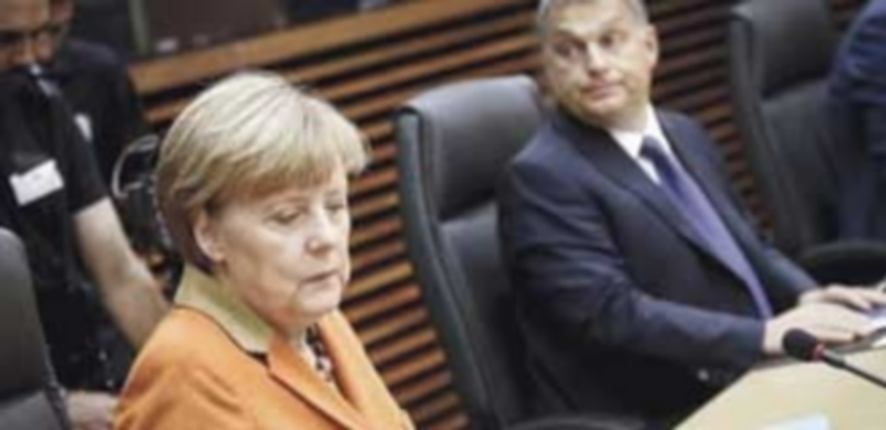 La canciller alemana