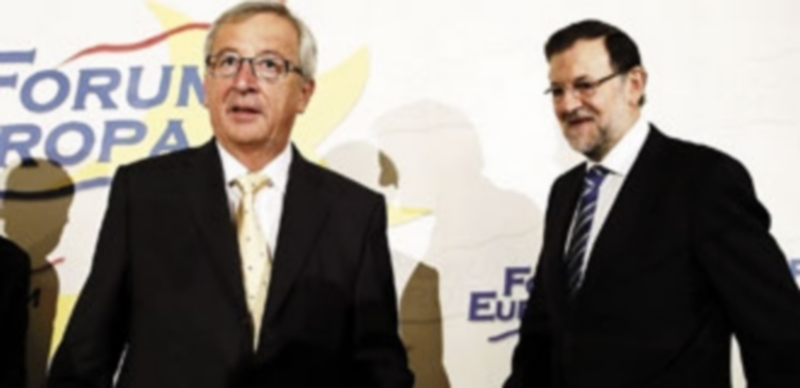 El exprimer ministro de Luxemburgo participó en la campaña electoral de los ‘populares’ españoles acompañado por Mariano Rajoy. / Efe