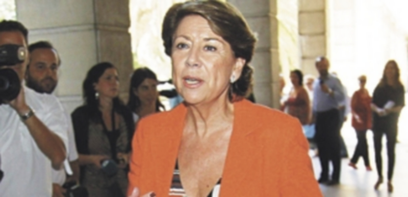 La gaditana ha vuelto a salir a la palestra por el escándalo de las obras del AVE. / Efe