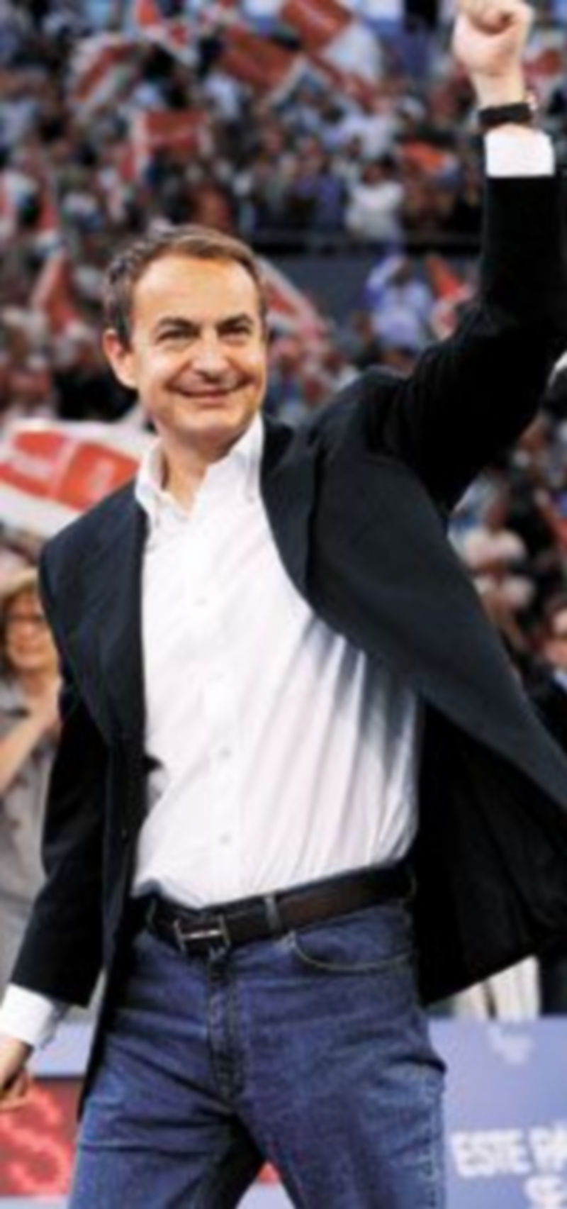 Zapatero podría ver peligrar su puesto ante una posible moción del PP. / Efe