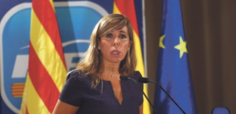 Alicia Sánchez-Camacho durante una comparecencia anterior. / EFE