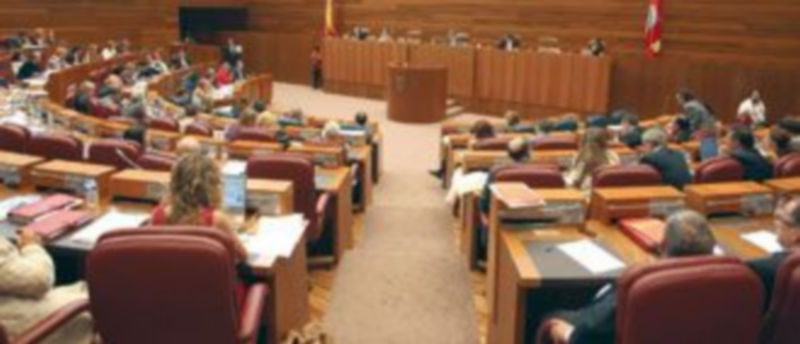 Vista general del Pleno de las Cortes de Castilla y León. / ICAL