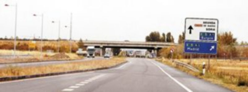 Una nueva carretera servirá como ronda este de Aranda de Duero (Burgos) y enlazará la Autovía del Duero y la BU-925. / P.S.