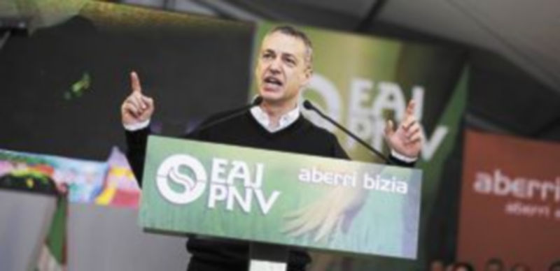 El jefe de los ‘jeltzales’ acusa al Ejecutivo central de no dar pasos adelante en la política penitenciaria. / Europa Press.