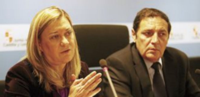 Los consejeros Pilar del Olmo y Antonio Sáez