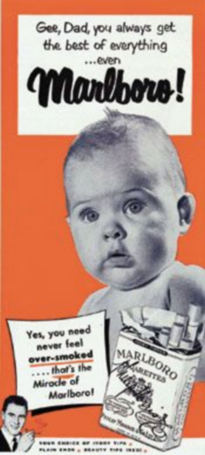 Uno de los carteles publicitarios que