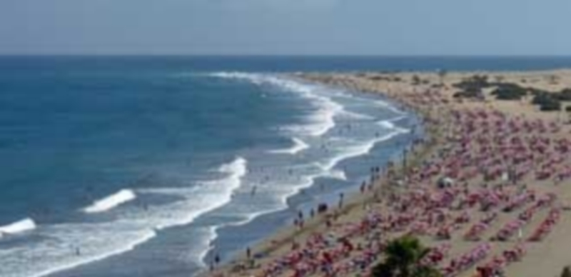 La Comunidad Autónoma de Canarias es el primer destino elegido por millones de turistas extranjeros que deciden pasar sus vacaciones en España.  / Efe